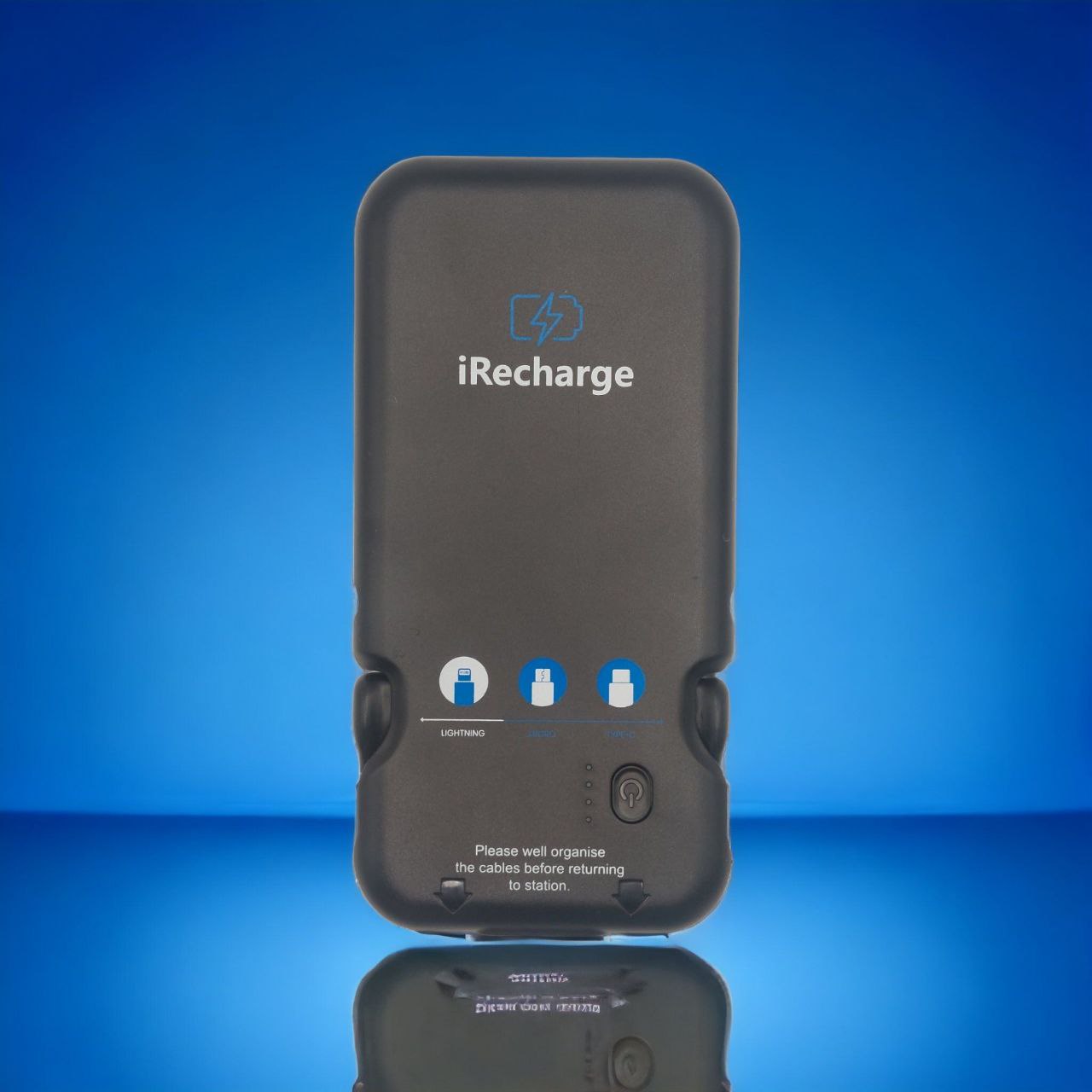 iRecharge - Powerbank with 3 in 1 cable